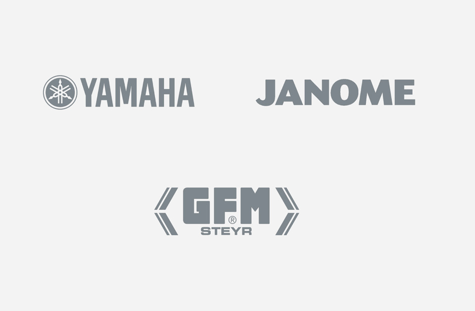 Distribution of Yamaha Janome GFM brands